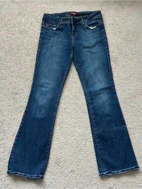 Y2K moto Flare Jeans Women